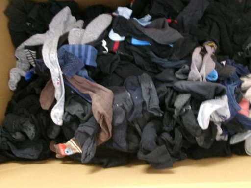 Kg mieszanka skarpet, używana (R13) (137 kg)