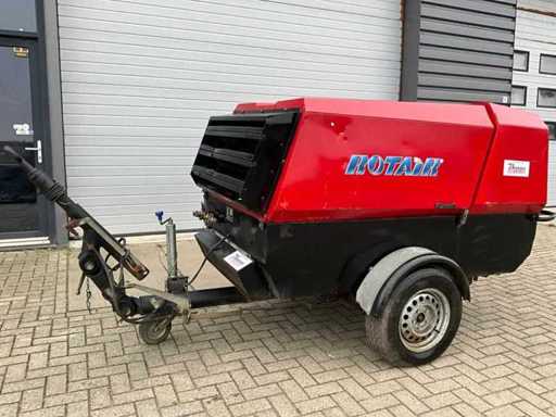 2014 Rotair MDVN80 Mobiele Schroefcompressor