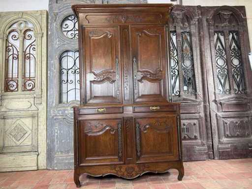 Authentiek Franse Louis XV kast