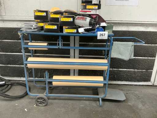 Bobine de rouleaux de papier mobile