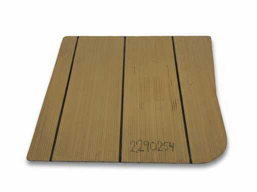 Insertion Flexiteak Quicksilver 675 Sun Deck Sun Jacket Side Side Hatch - 2290254