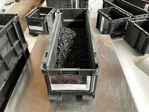 Würth 7,22 kg Versenkte Blechschraube 3,5 x 25 Zoll stapelbaren Behälter