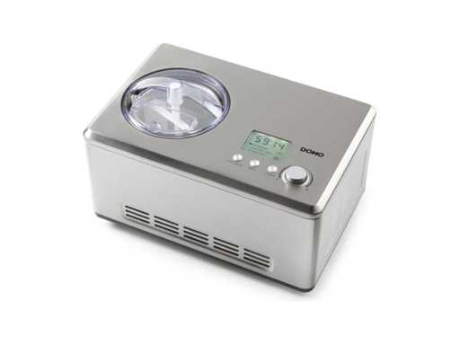 DOMO DO9201I IJsmachine - IJsmaker - Zelf Vriezend - 2L - RVS