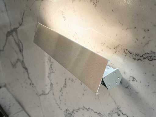 Iluminat de bucătărie din aluminiu cu lampă rotativă