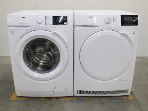 AEG 6000 Series | Lavamat ProSense Technology Wasmachine & AEG 6000 Series | Lavatherm ProSense Technology Wasdroger