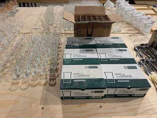 Lotto di bicchieri da shot