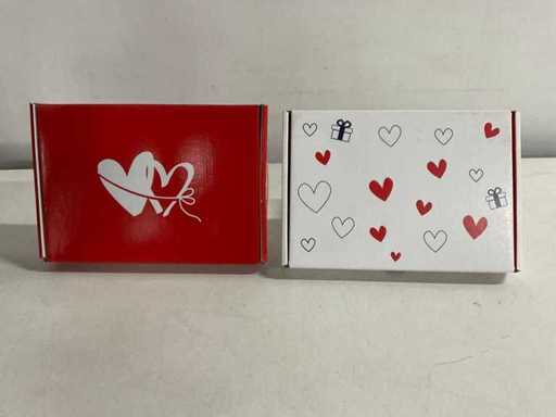 Ensemble cadeau de sous-vêtements en forme de cœur (75x)