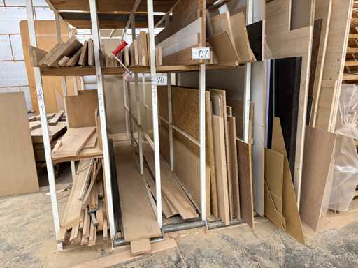   Batch of board material - without shelf