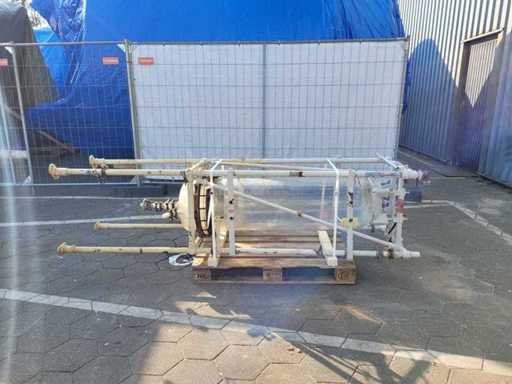 Glass process column