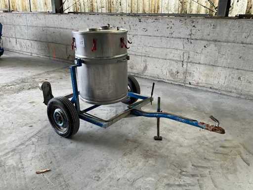 Rezervor de lapte pe remorca K50