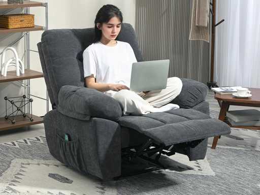 Massage chair, electric relax chair with vibration heating