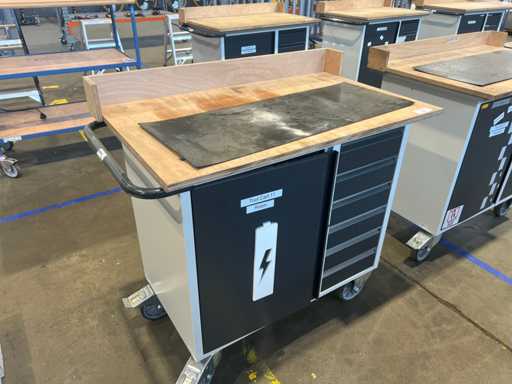 C?rucior de scule Fetra 2450/7016 cu con?inut