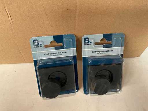 Berker Centraalplaat met knop voor dimmer (99x)