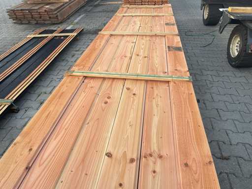 Douglasie Wechselfalz/Fachholzfalz 5000x190x18mm (74x)