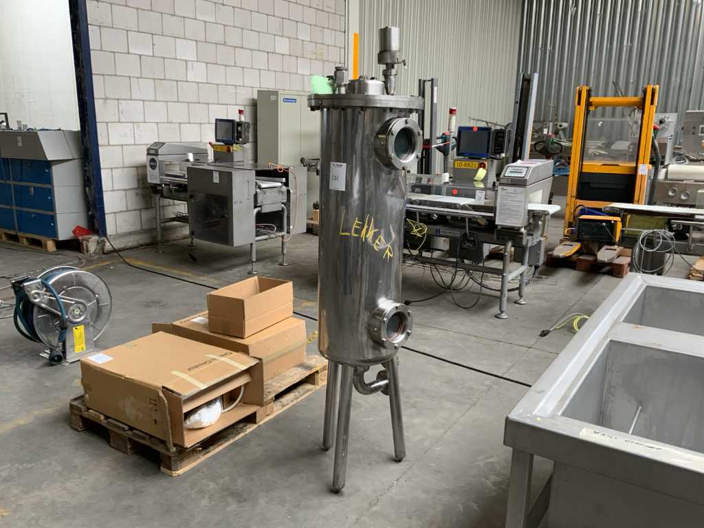 Stainless steel dosing / collection unit