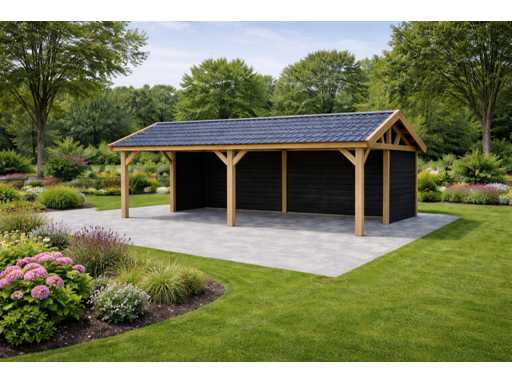 Douglas-Satteldachdach – 600x400x300 cm