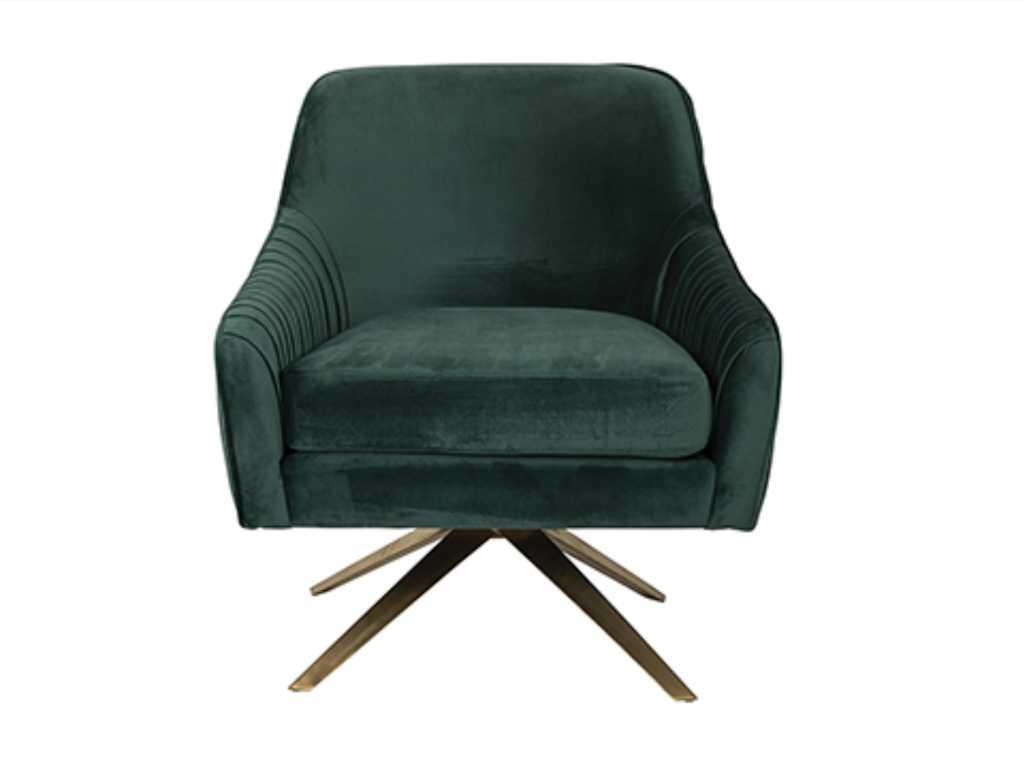 Richmond Eloise Sessel aus grünem Samt