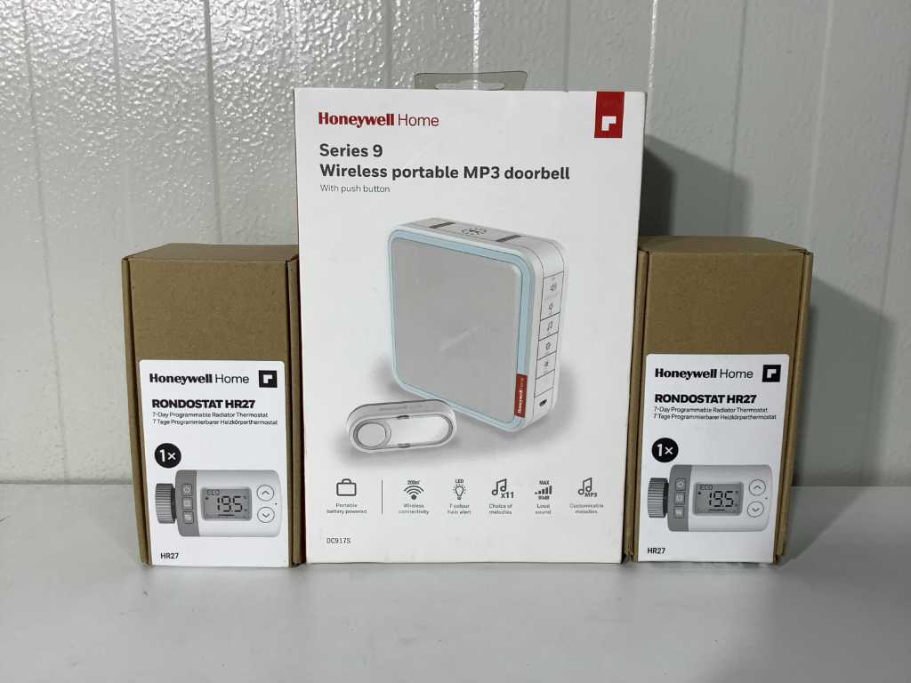 Honeywell Home Rondostat HR27 / Sonerie wireless (3x)