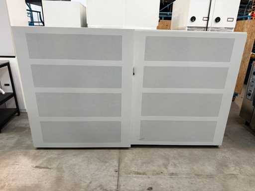 AHREND – halbhohe akustische Schiebetür-Schrank – Aktenschrank