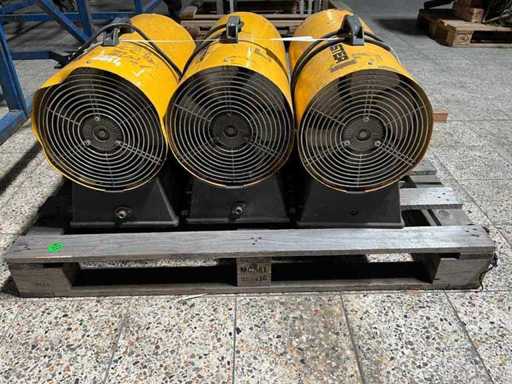 Ventilatore principale del riscaldamento a gas (3x)