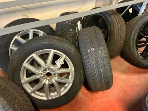 Velg met winterband (4x)