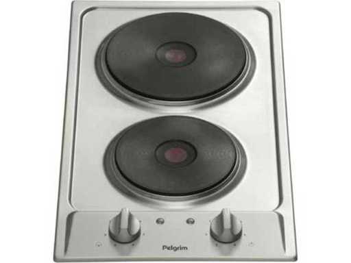Pelgrim DOEK31RVS Piano fornello elettrico integrato