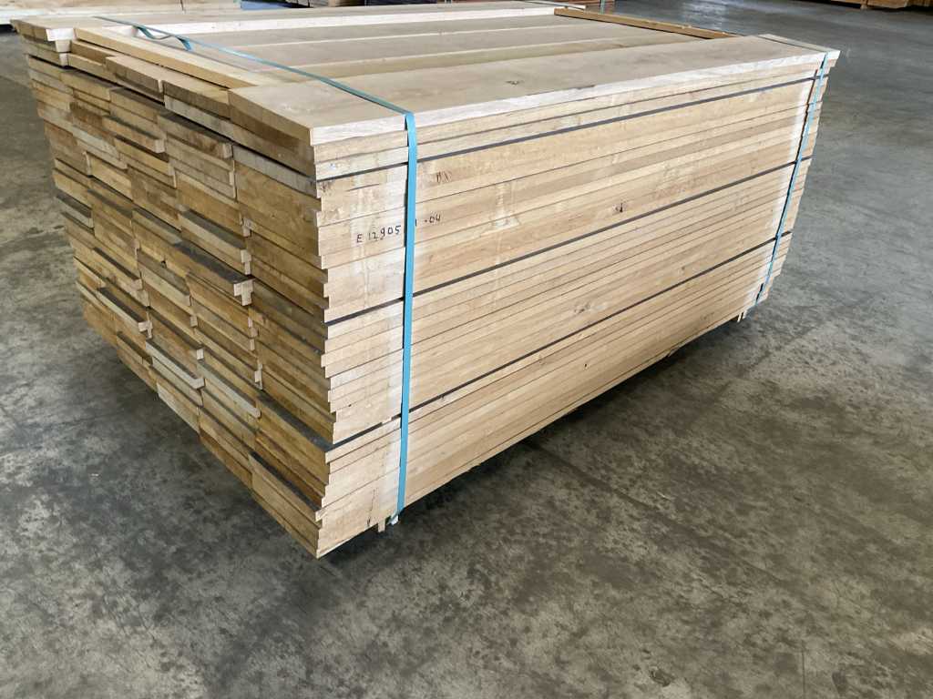 European oak planks planed (162x)