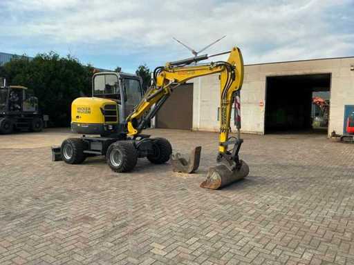 2009 Wacker Neuson 6503 WD Banden graafmachine