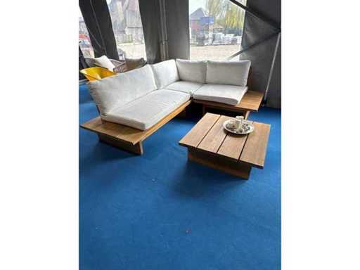 MaxxGarden - set lounge eucalipto 250x200cm