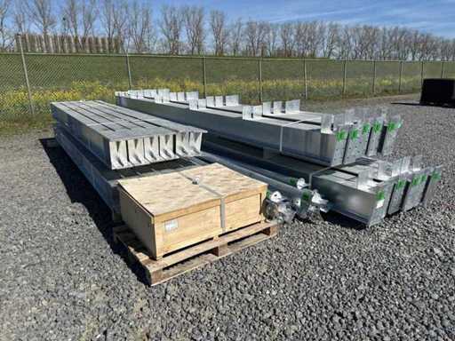 Bluesea 30x15x5.4 meters Steel construction