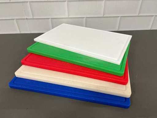 Plastikowa deska do krojenia (5x)