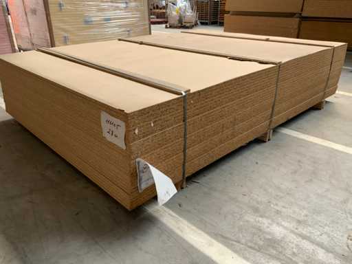 Spaanplaat 2800x2070x19mm (23x)