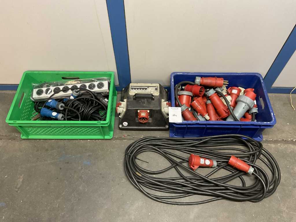 Batch of miscellaneous electrical parts