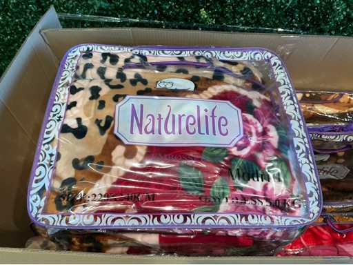 Mantas de cama gruesas 5Kg 220x240cm Ropa de cama (12x)