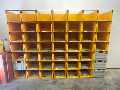 Magazijnbak - 50x38 cm - stapelbaar (84x)