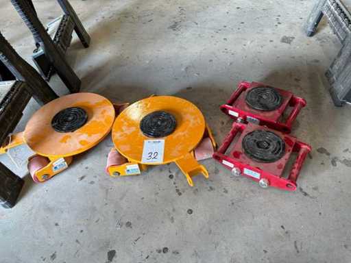 Rolki transportowe maszyn Shiyolihoist (4x)