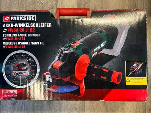 ParkSide PWSA 20-Li B2 Haakse slijpmachine