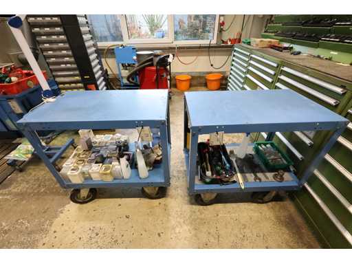   Rollwagen, ohne Inhalt und Lampe