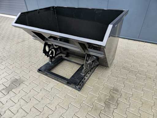 2025 Stahlworks Skrzynka uchylna 1,5m³ 1585x1060x1045 (d?. x szer. x wys.) Przystawka