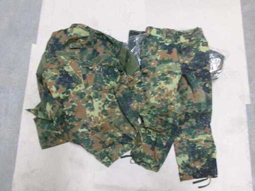 Costum pentru copii, camuflaj, bunuri de reclama?ie, par?ial defecte (TR) (6x)