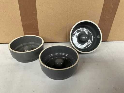 Bol ceramic pentru animale de companie Fair Trade, proiectat să reducă viteza de mâncare +/- 10 x 4 cm (67x)