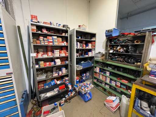 Komplettes Lagerpaket Wälzlager & Dichtungen mit Metallschränken – SKF, FAG, NSK, RHP