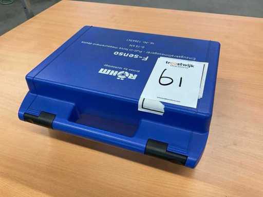 Röhm F-senso Pull-in force measuring instrument 0-15 Kn