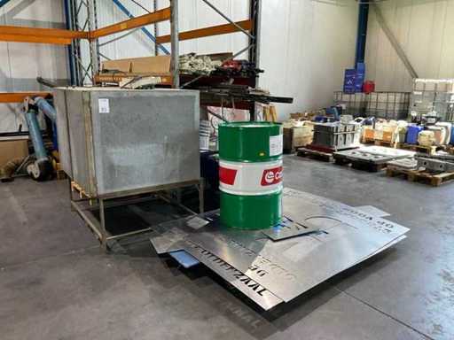 Partij metalen en kunststof