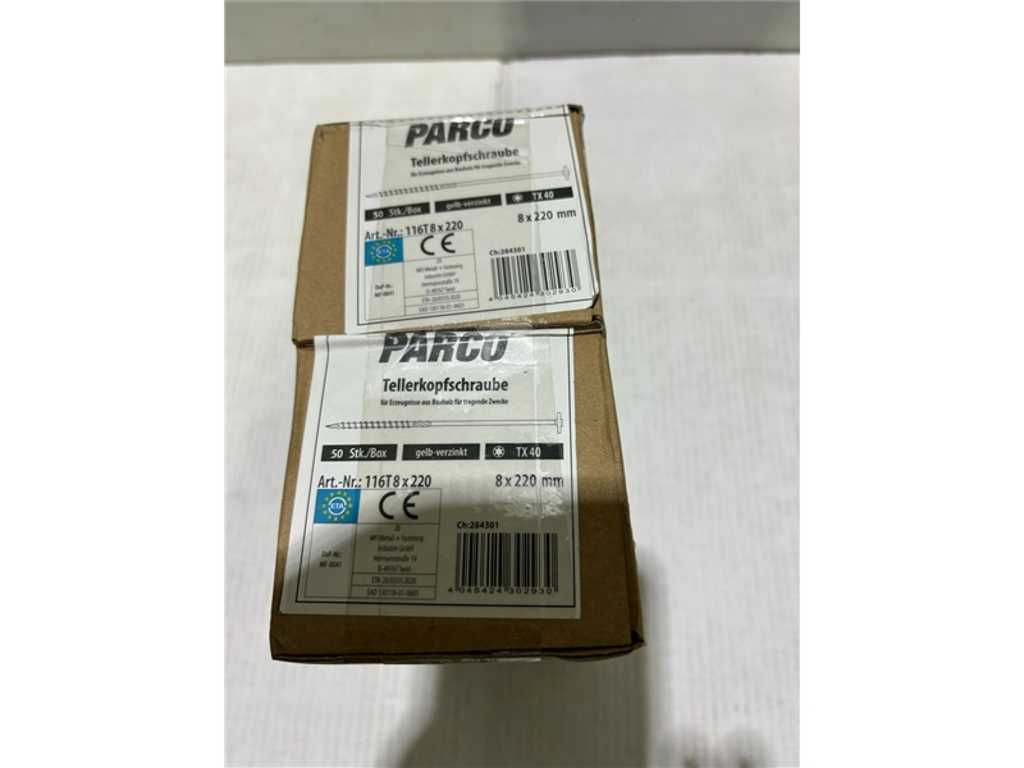Parco - 8x220mm - Schraubenpackung (2x)