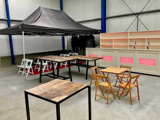 Party rental, catering, catering equipment and furniture