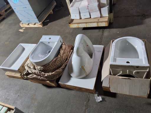   4 x Keramik WC von Cersanit + Vigour