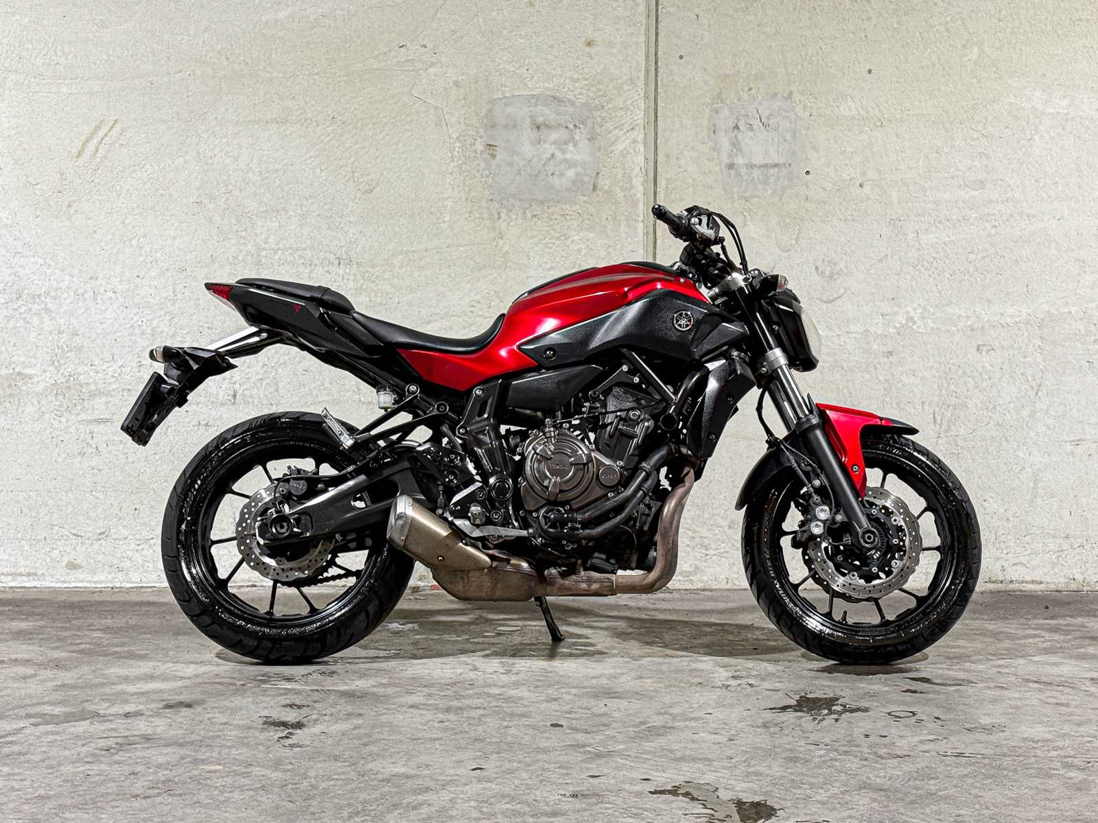 Yamaha MT-07 ABS Naked Bike 689cc 2016 Tour Motorcycle, 93-MG-PD