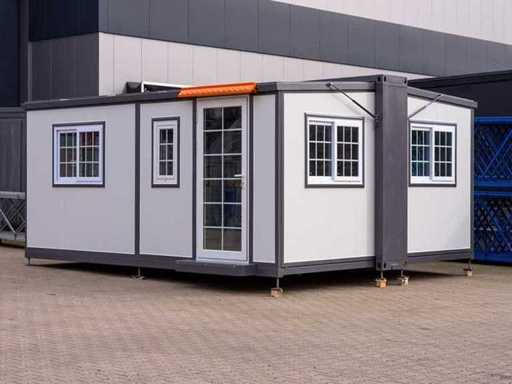 Forklifts, earthmoving machines, office unit, scaffolding boards, units and business goods
