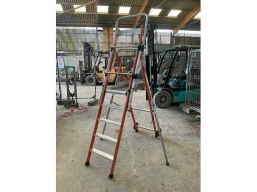 Échelle à plateforme en polyester Tubesca PIRL